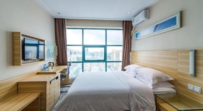 Bed in City Comfort Inn Nanning Police Academy Xianhu Food Street