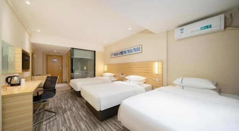 Bed in City Comfort Inn Nanning Police Academy Xianhu Food Street