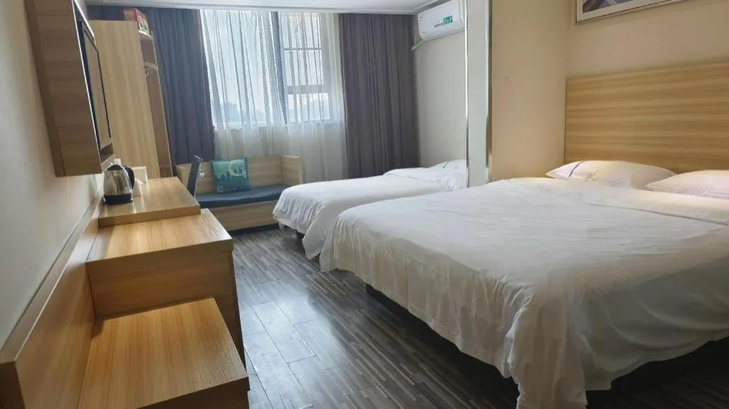 Bed in City Comfort Inn Nanning Police Academy Xianhu Food Street