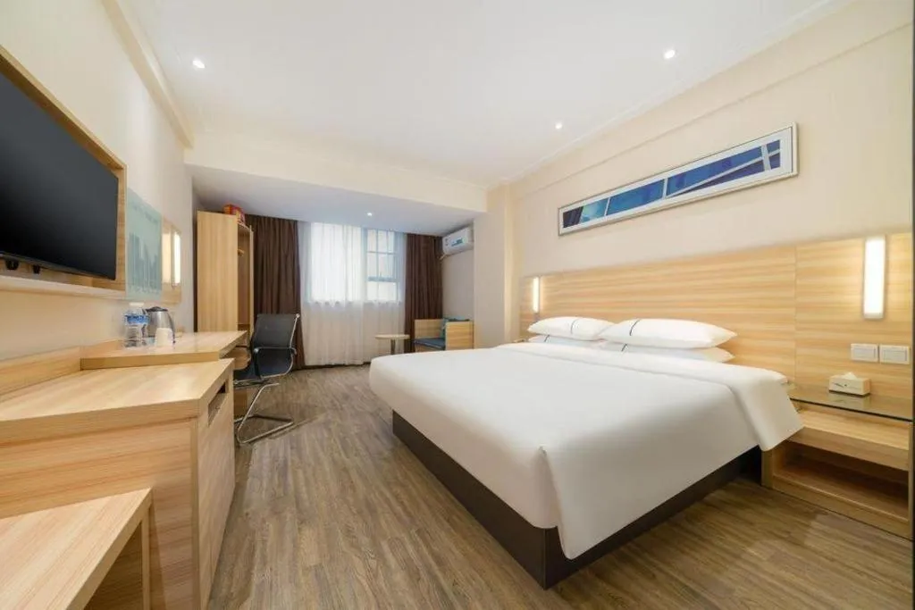 Bed in City Comfort Inn Nanning Police Academy Xianhu Food Street