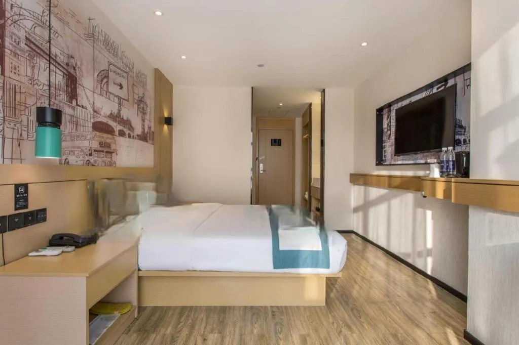 Bed in City Comfort Inn Shantou Tianshan Road Xinyicheng