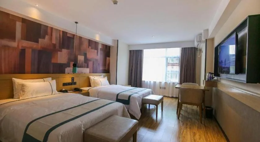 Bed in City Comfort Inn Shantou Tianshan Road Xinyicheng