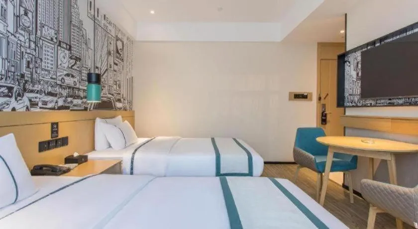 Bed in City Comfort Inn Shantou Tianshan Road Xinyicheng