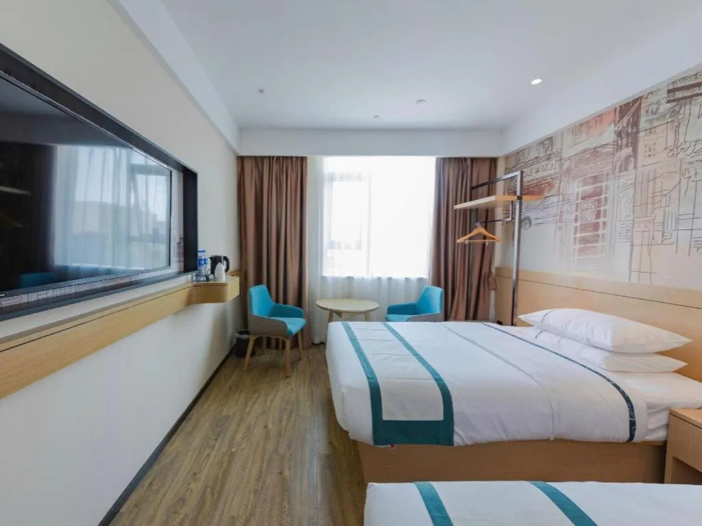 Bed in City Comfort Inn Shantou Tianshan Road Xinyicheng