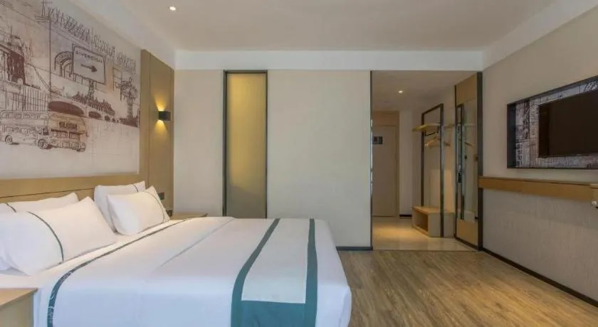 Bed in City Comfort Inn Shantou Tianshan Road Xinyicheng