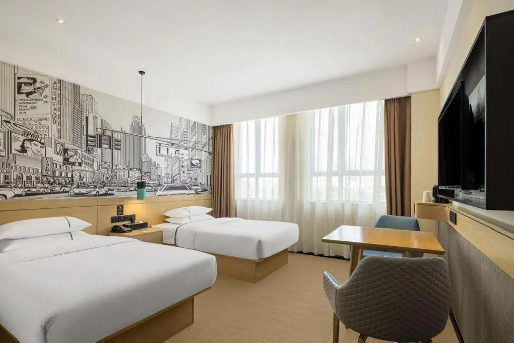 Bed in City Comfort Inn Shantou Tianshan Road Xinyicheng