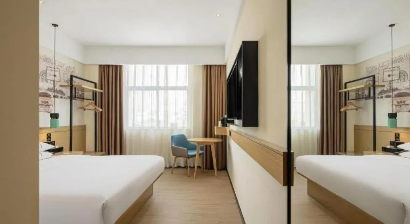 Bed in City Comfort Inn Shantou Tianshan Road Xinyicheng