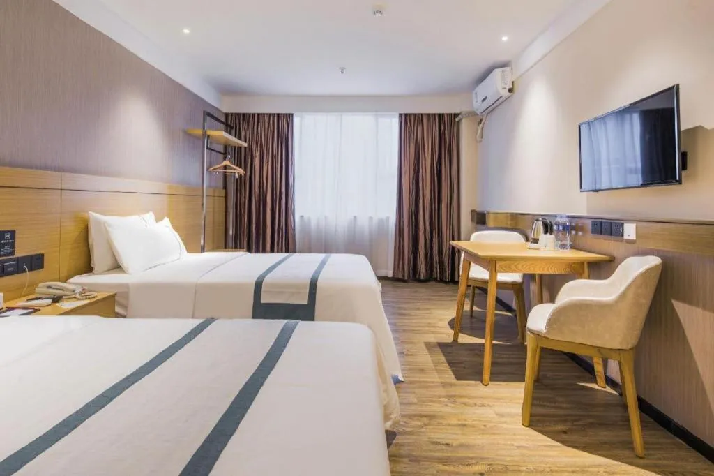Bed in City Comfort Inn Shantou Tianshan Road Xinyicheng
