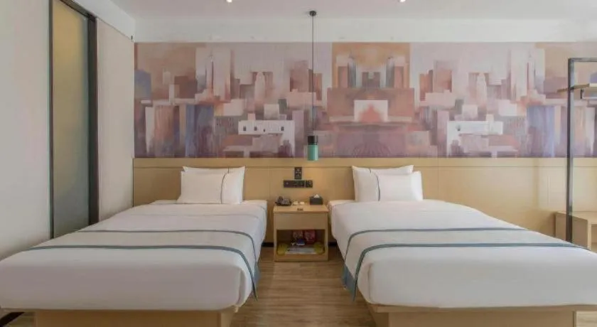 Bed in City Comfort Inn Shantou Tianshan Road Xinyicheng