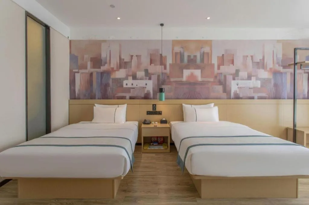 Bed in City Comfort Inn Shantou Tianshan Road Xinyicheng