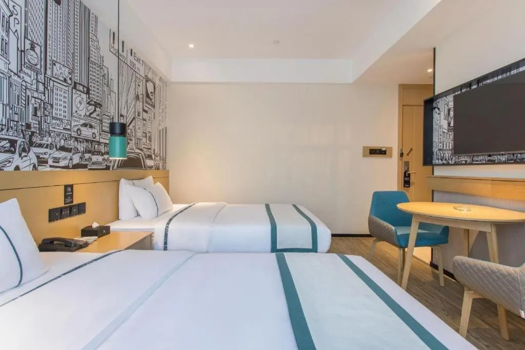 Bed in City Comfort Inn Shantou Tianshan Road Xinyicheng