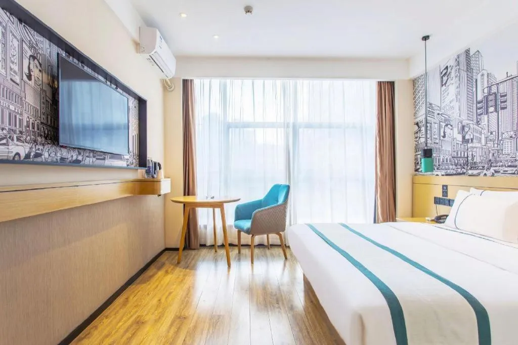 Bed in City Comfort Inn Shantou Tianshan Road Xinyicheng
