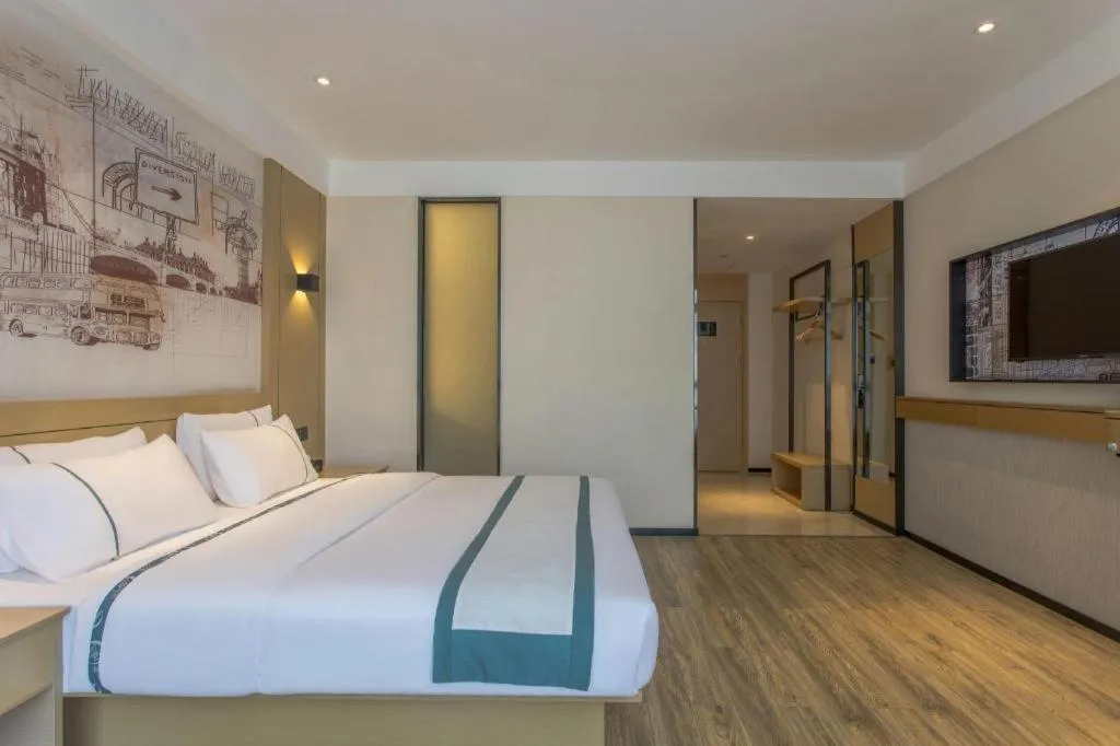 Bed in City Comfort Inn Shantou Tianshan Road Xinyicheng