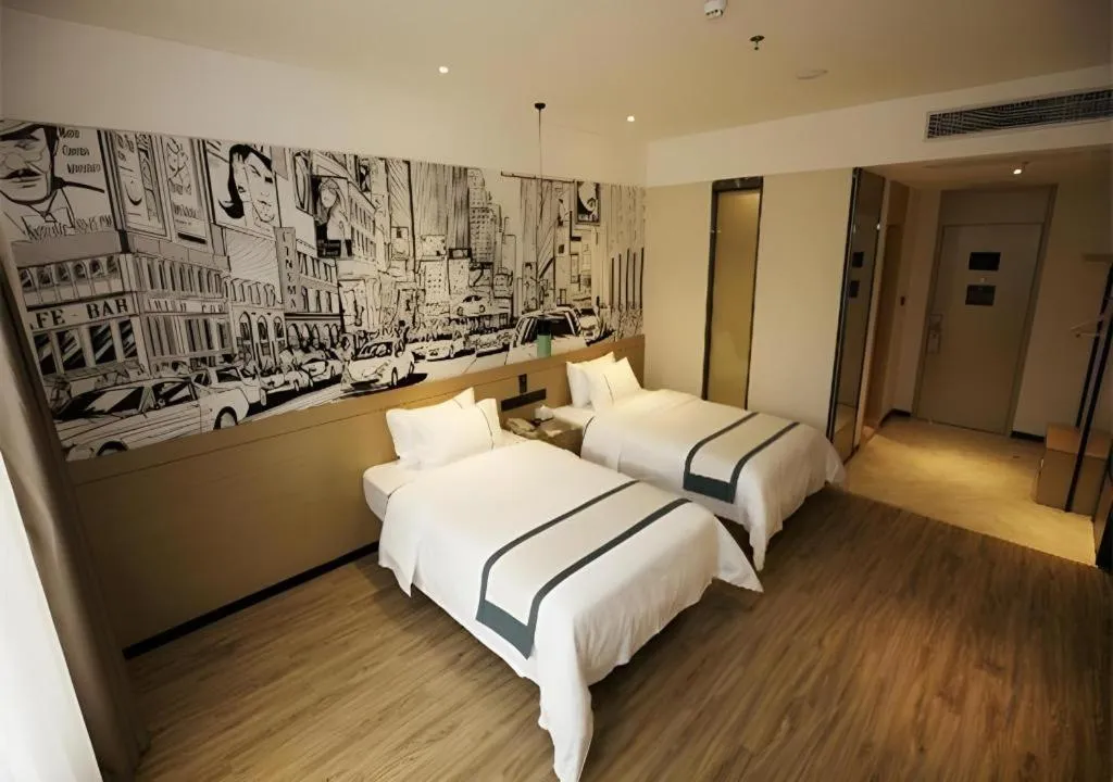 Bed in City Comfort Inn Foshan Gaoming Huaying Square