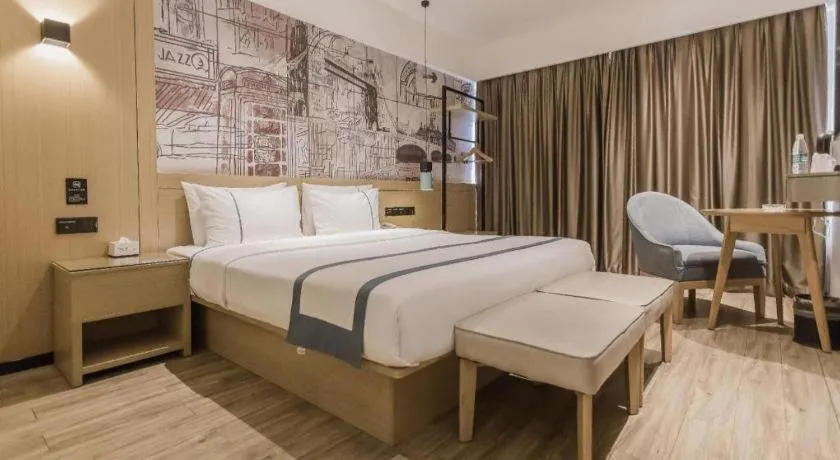 Bed in City Comfort Inn Foshan Gaoming Huaying Square