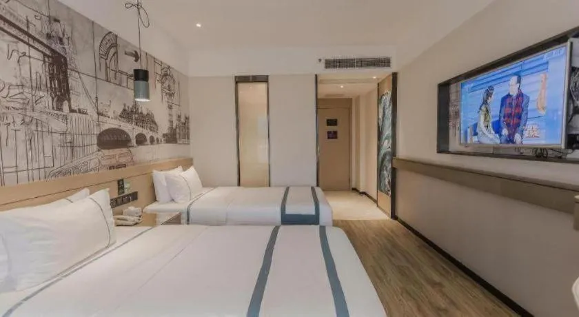 Bed in City Comfort Inn Foshan Gaoming Huaying Square