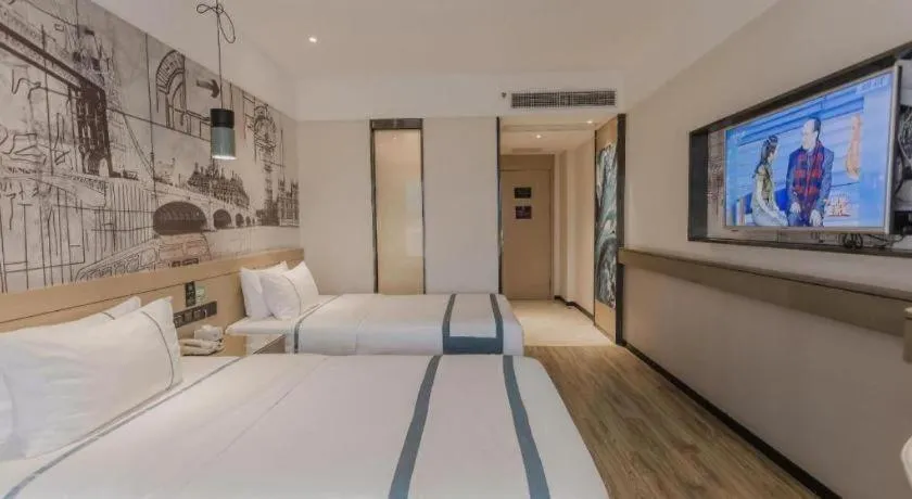 Bed in City Comfort Inn Foshan Gaoming Huaying Square