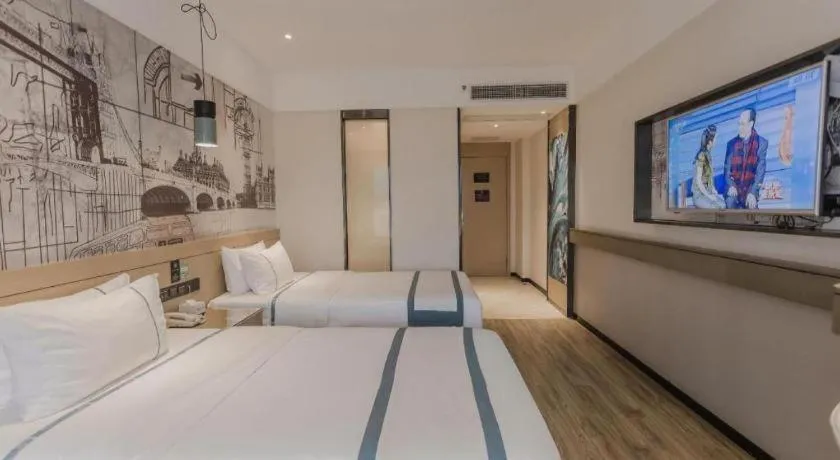 Bed in City Comfort Inn Foshan Gaoming Huaying Square