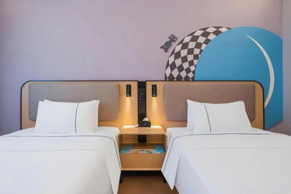 Bed in City Comfort Inn Huanggang Wuxue Bus Center