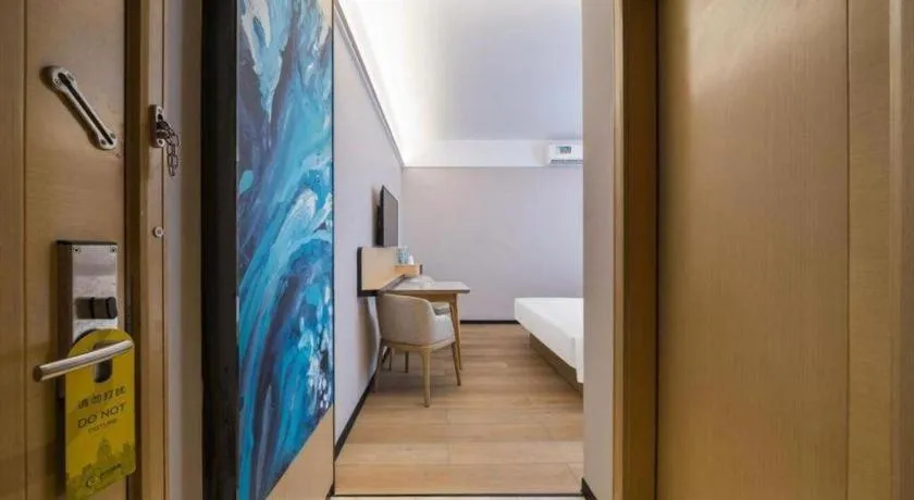 Bed in City Comfort Inn Huanggang Wuxue Bus Center