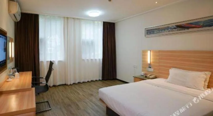 Bed in City Comfort Inn Xiaogan Dawu Bishui Huating