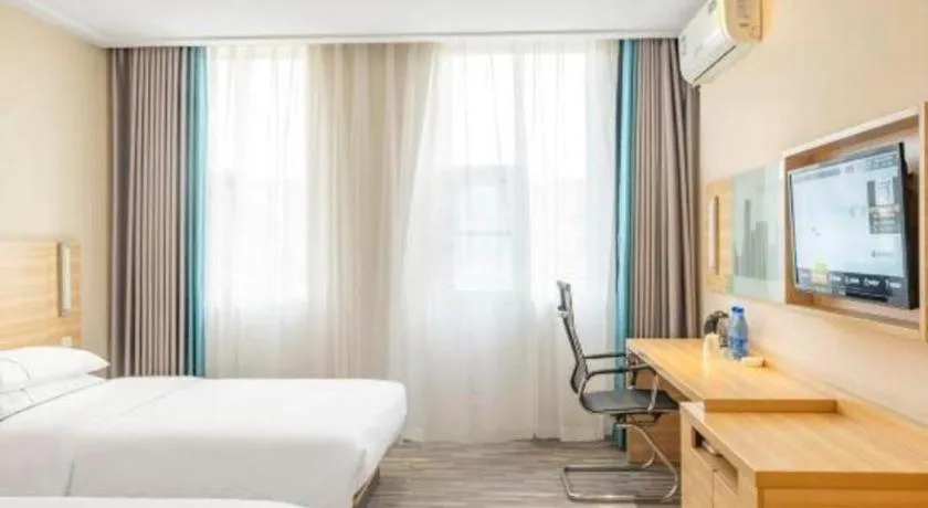 Bed in City Comfort Inn Xiaogan Dawu Bishui Huating