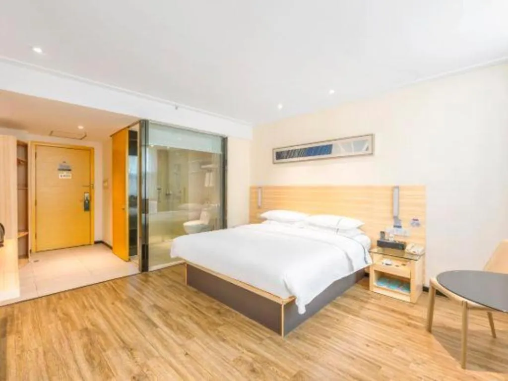 Bed in City Comfort Inn Xiaogan Dawu Bishui Huating