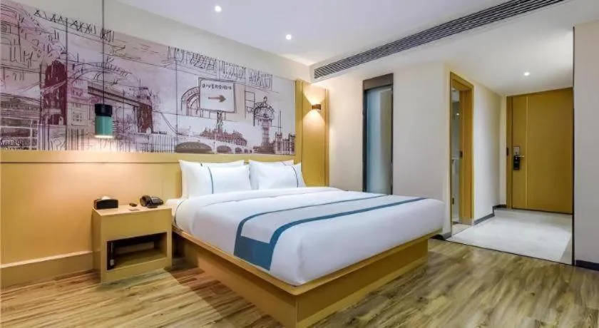 Bed in City Comfort Inn Guiyang Financial City