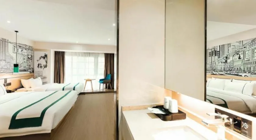 Bed in City Comfort Inn Guiyang Financial City