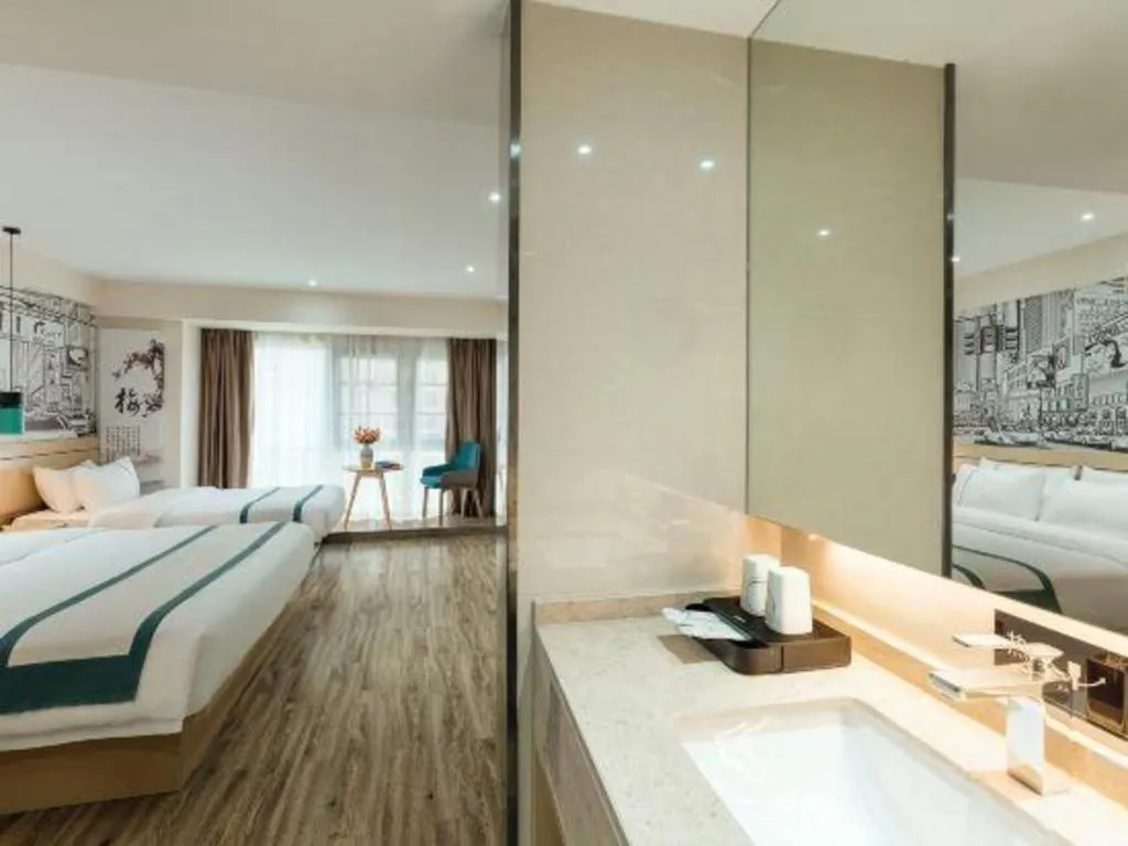 Bed in City Comfort Inn Guiyang Financial City