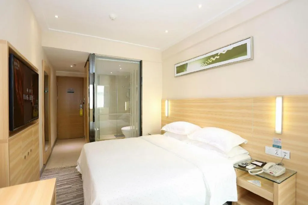 Bed in City Comfort Inn Changsha The Third Xiangya Hospital