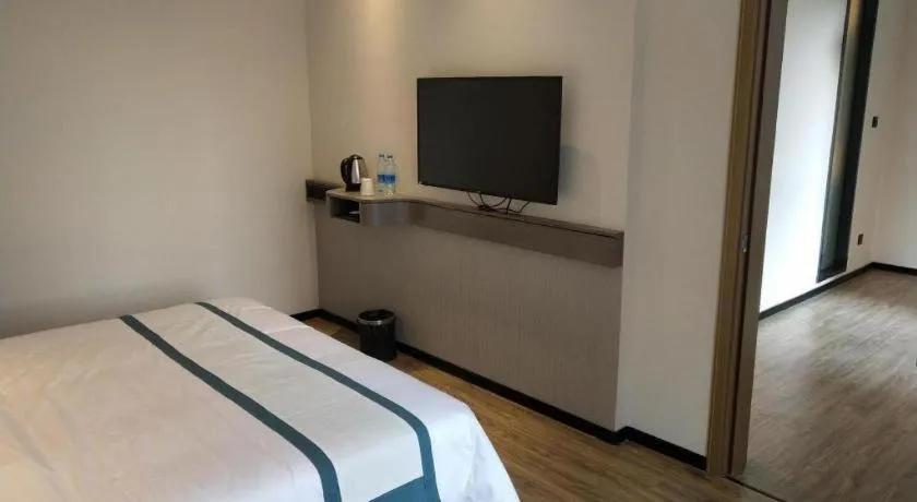 Bed in City Comfort Inn Suizhou Railway Station