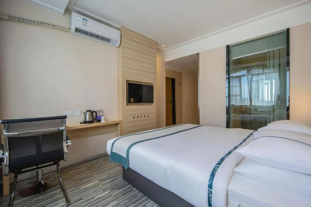 Bed in City Comfort Inn Suizhou Railway Station