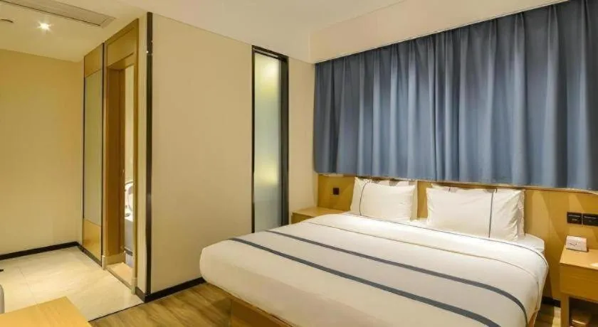 Bed in City Comfort Inn Suizhou Railway Station