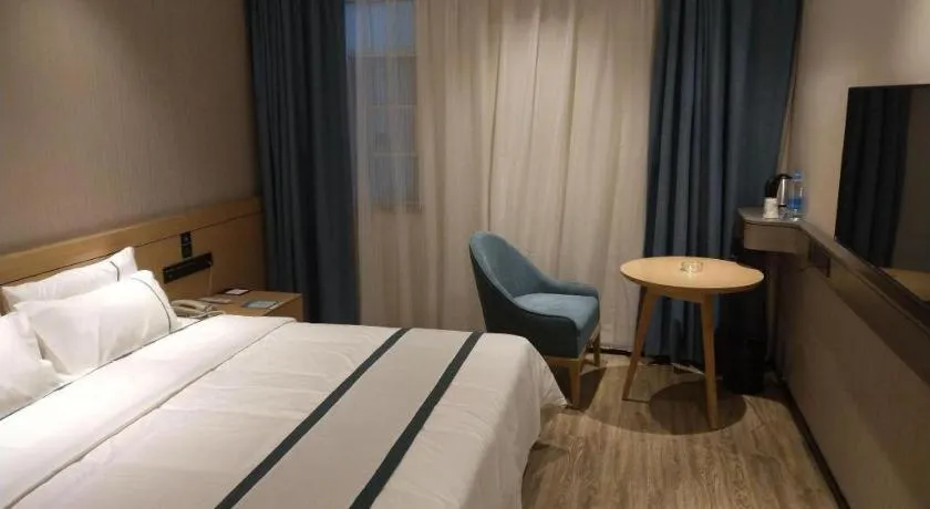 Bed in City Comfort Inn Suizhou Railway Station