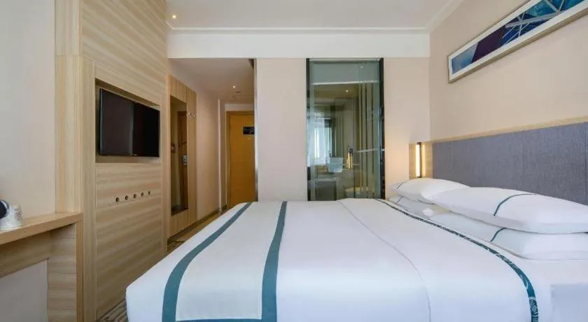 Bed in City Comfort Inn Suizhou Railway Station