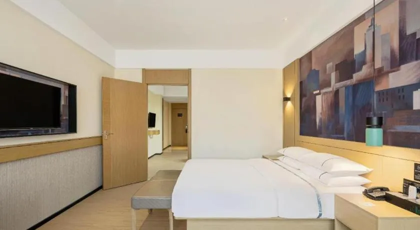 Bed in City Comfort Inn Suizhou Railway Station