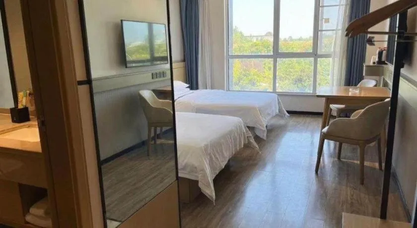 Bed in City Comfort Inn Suizhou Railway Station