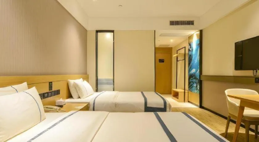 Bed in City Comfort Inn Suizhou Railway Station