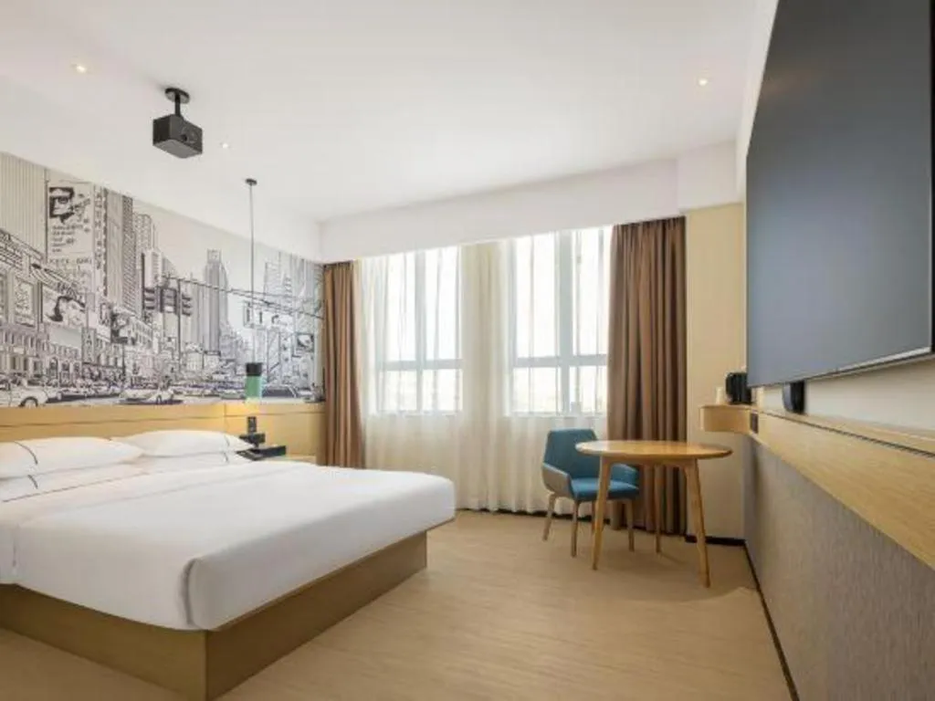 Bed in City Comfort Inn Suizhou Railway Station