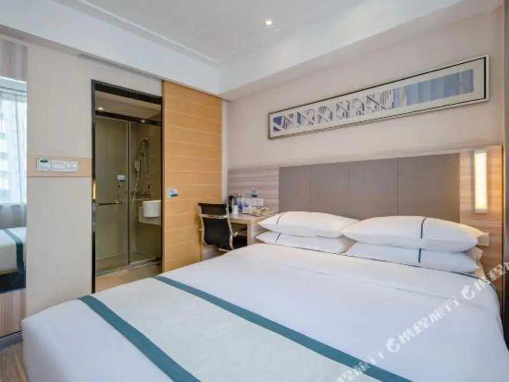 Bed in City Comfort Inn Nanning Chaoyang Square Zhongshan Road Food Street
