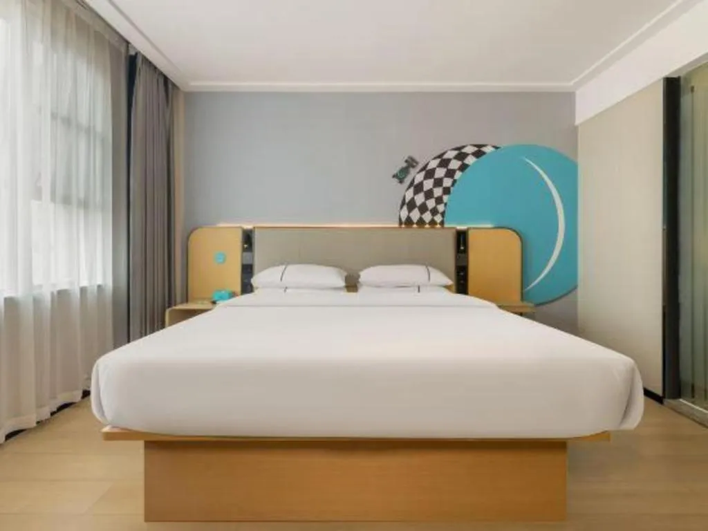 Bed in City Comfort Inn Nanning Chaoyang Square Zhongshan Road Food Street