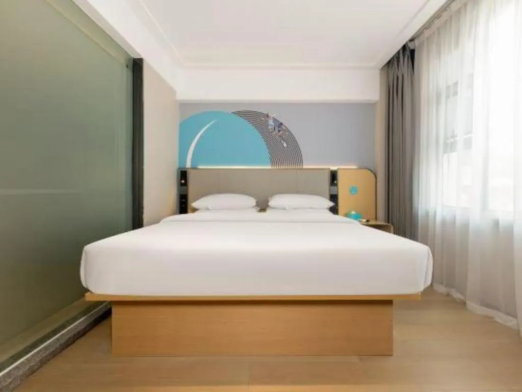 Bed in City Comfort Inn Nanning Chaoyang Square Zhongshan Road Food Street