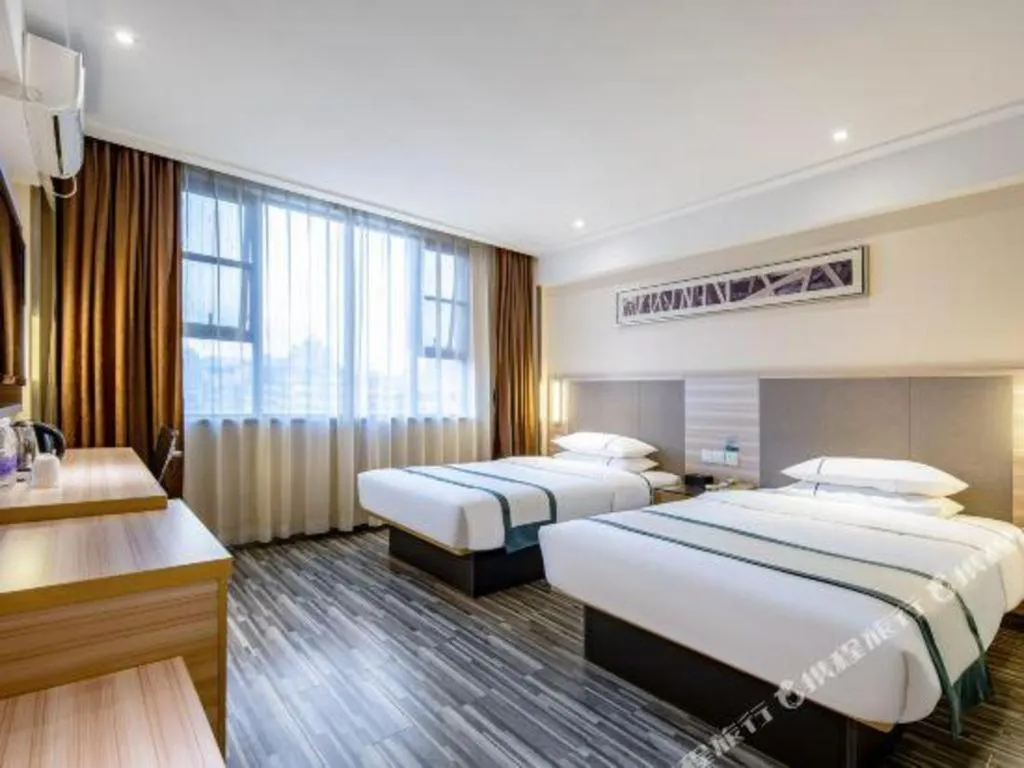 Bed in City Comfort Inn Nanning Chaoyang Square Zhongshan Road Food Street