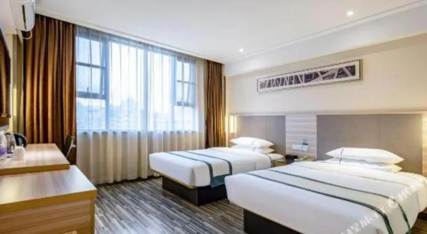 Bed in City Comfort Inn Nanning Chaoyang Square Zhongshan Road Food Street