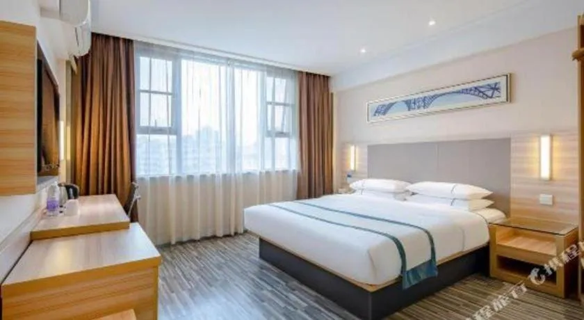 Bed in City Comfort Inn Nanning Chaoyang Square Zhongshan Road Food Street
