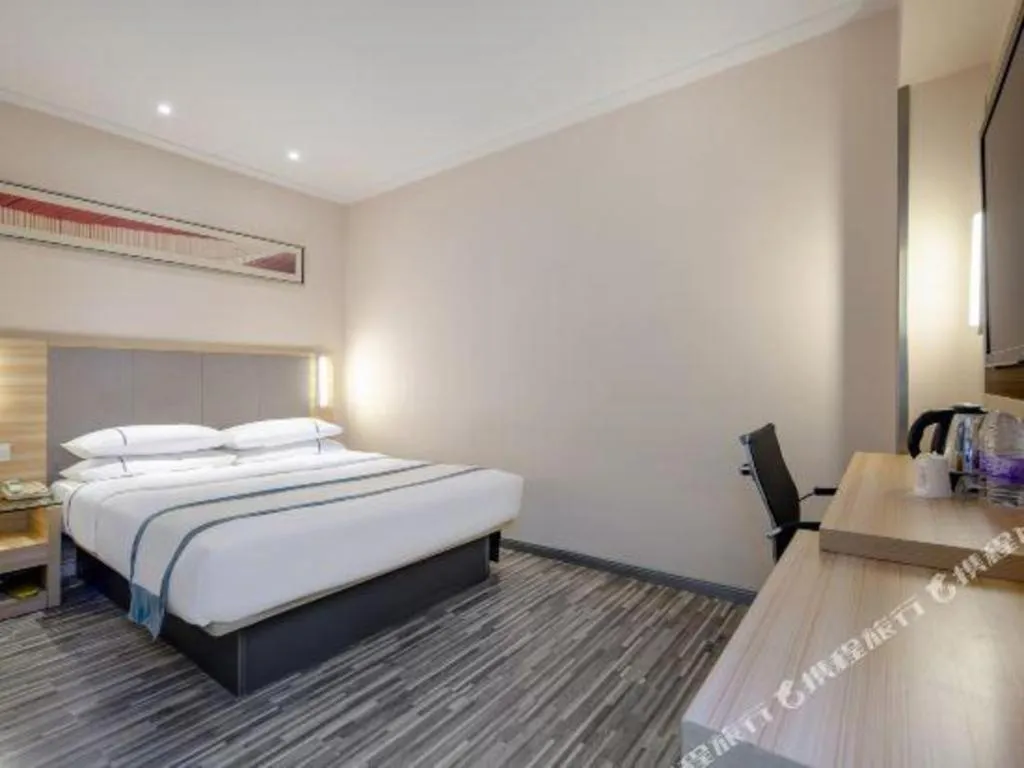 Bed in City Comfort Inn Nanning Chaoyang Square Zhongshan Road Food Street