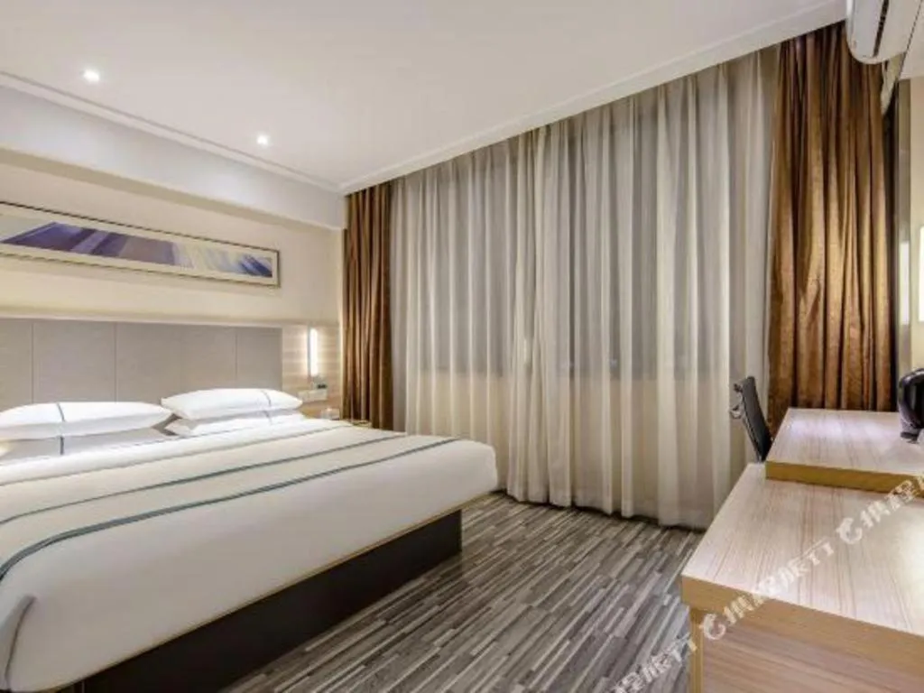 Bed in City Comfort Inn Nanning Chaoyang Square Zhongshan Road Food Street