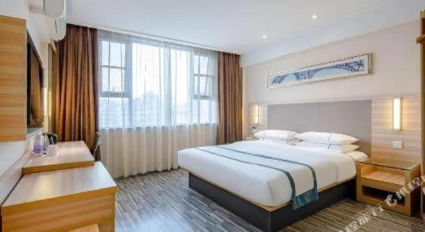 Bed in City Comfort Inn Nanning Chaoyang Square Zhongshan Road Food Street