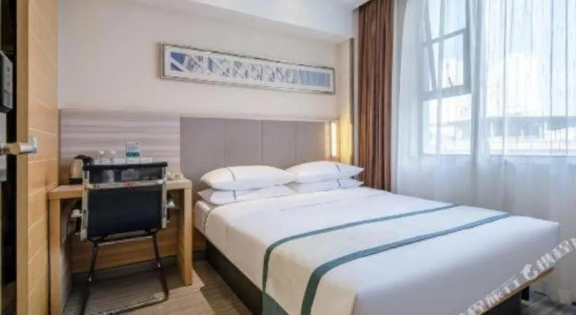 Bed in City Comfort Inn Nanning Chaoyang Square Zhongshan Road Food Street